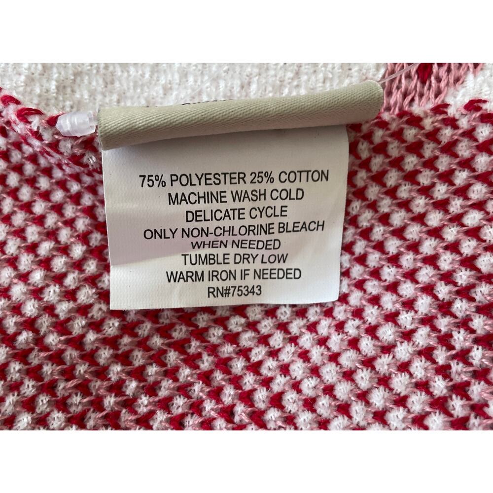 Rachel Zoe BOWS Oversized Throw Blanket 50x70 Red & White NEW - Picture 10 of 15